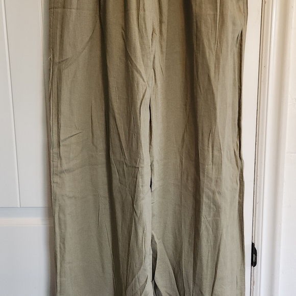 Dynamite linen wide leg pants - Picture 3 of 5